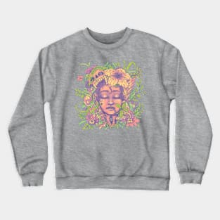 Flowers on your head Crewneck Sweatshirt